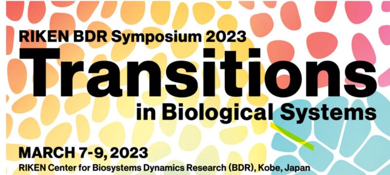RIKEN BDR Symposium 2023 “Transitions in Biological Systems” に参加しました。